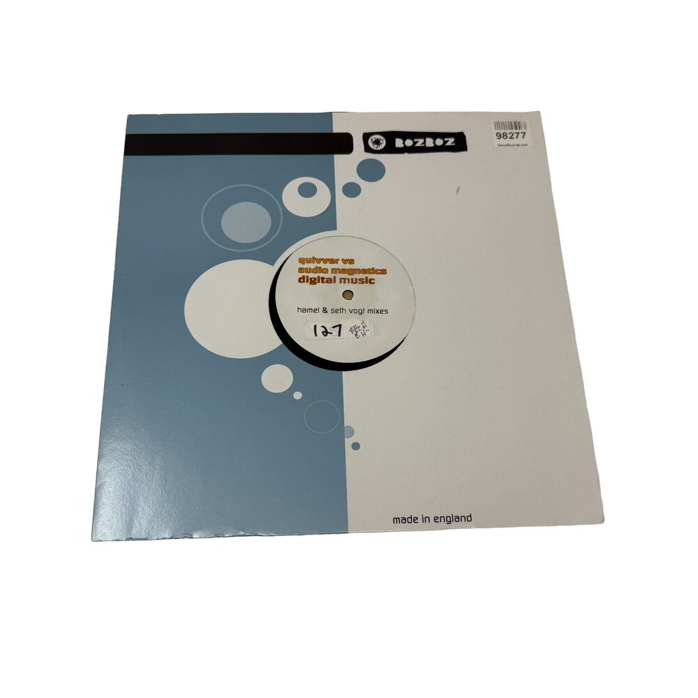 Quivver vs Audio Magnetics – Digital Music Vinyl Record DJ Progressive House